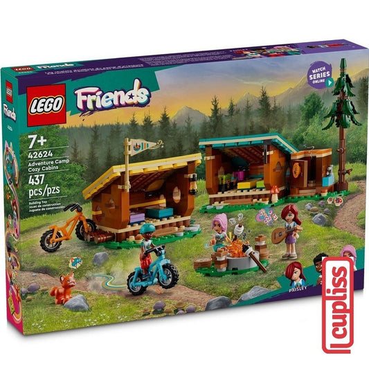 LEGO Friends 42624 Adventure Camp Cozy Cabins