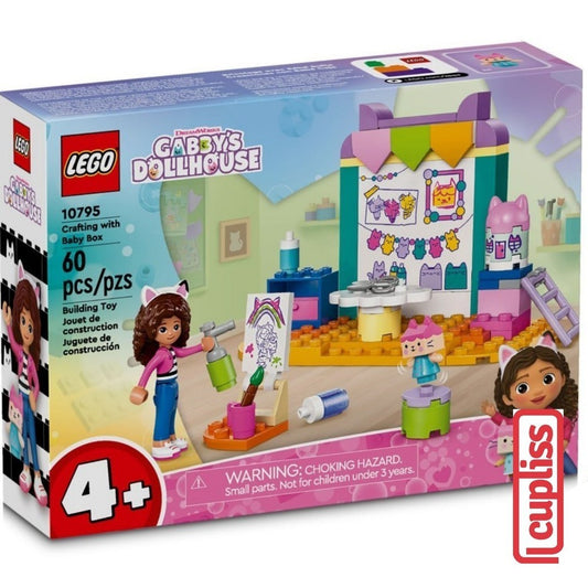 LEGO Gabby Dollhouse 10795 Crafting with Baby Box