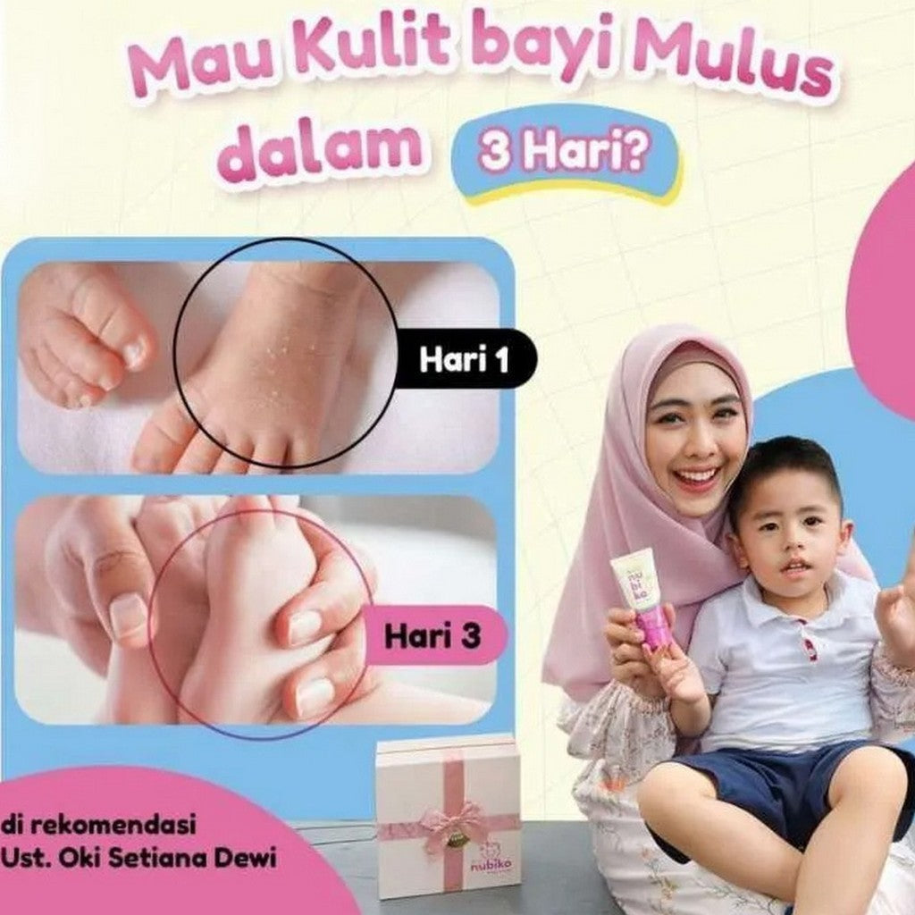 Nubiko Baby Cream 50gr Skincare Krim Ruam Bekas Luka Bayi Anak 50 gr