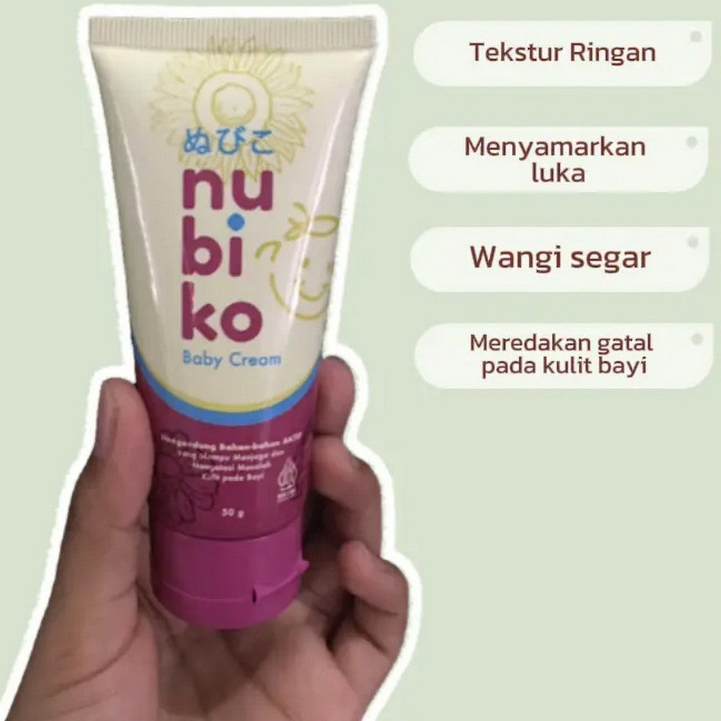 Nubiko Baby Cream 50gr Skincare Krim Ruam Bekas Luka Bayi Anak 50 gr