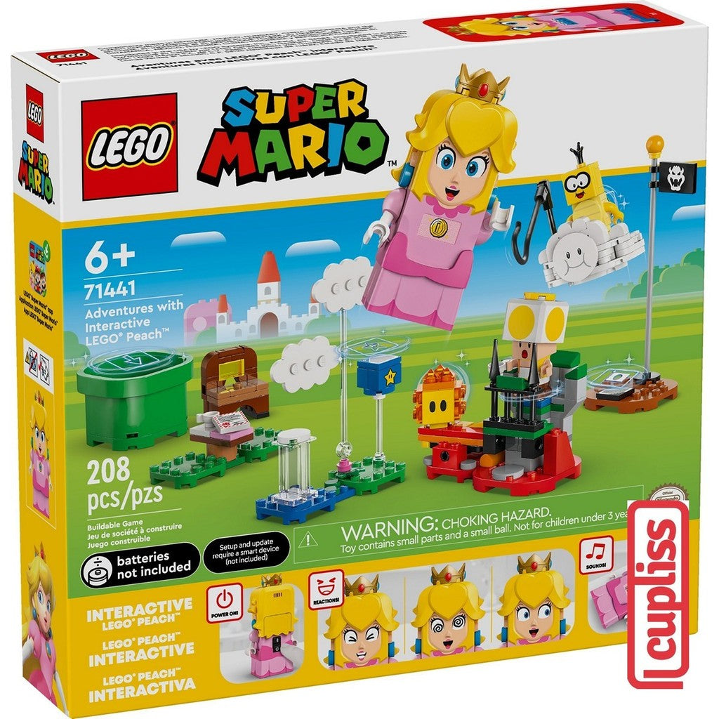 LEGO Original Super Mario 71441 Adventures with Interactive LEGO Original Peach Starter Cupliss KG