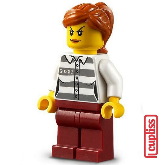 PART OUT LEGO CTY1275 City Jail Prisoner 50382 Minifigure Figure