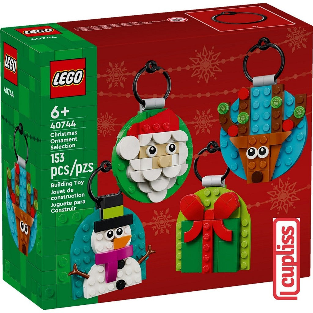 LEGO Seasonal 40744 Christmas Ornament Selection