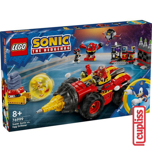 LEGO Sonic The Hedgehog 76999 Super Sonic vs Egg Drillster