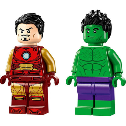 LEGO Superheroes 76287 Iron Man with Bike and The Hulk