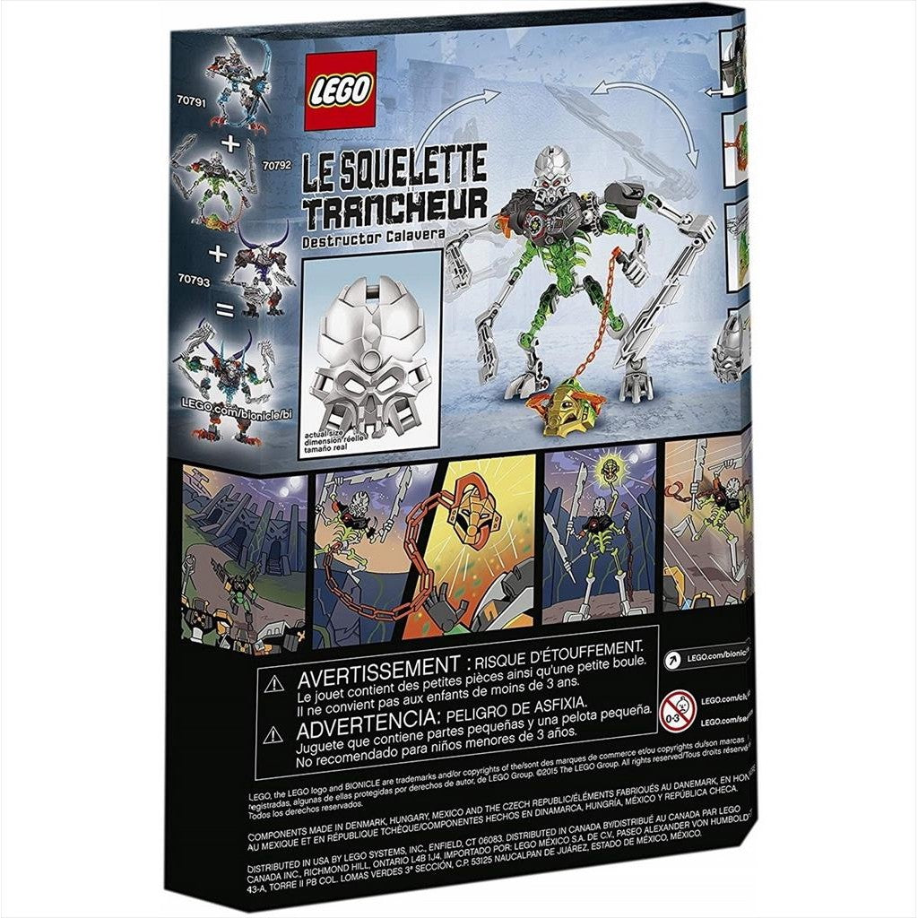 BAD BOX LEGO Bionicle 70792 Skull Slicer