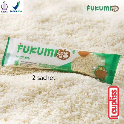 FUKUMI Beras Porang Shirataki Konjac Rice Sachet 40g MPASI Instant Anak Sehat Praktis Diet