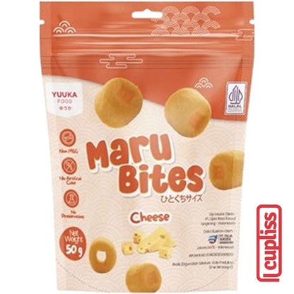 Yuuka Food Maru Bites 50g Japanese Crispy Snack Anak Camilan Sehat