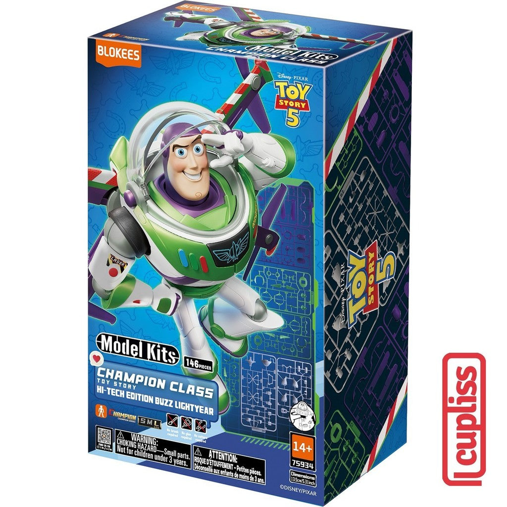 BLOKEES Figure Toy Story Champion Class CC 01 CC01 75934 Buzz Lightyear Hi Tech Edition