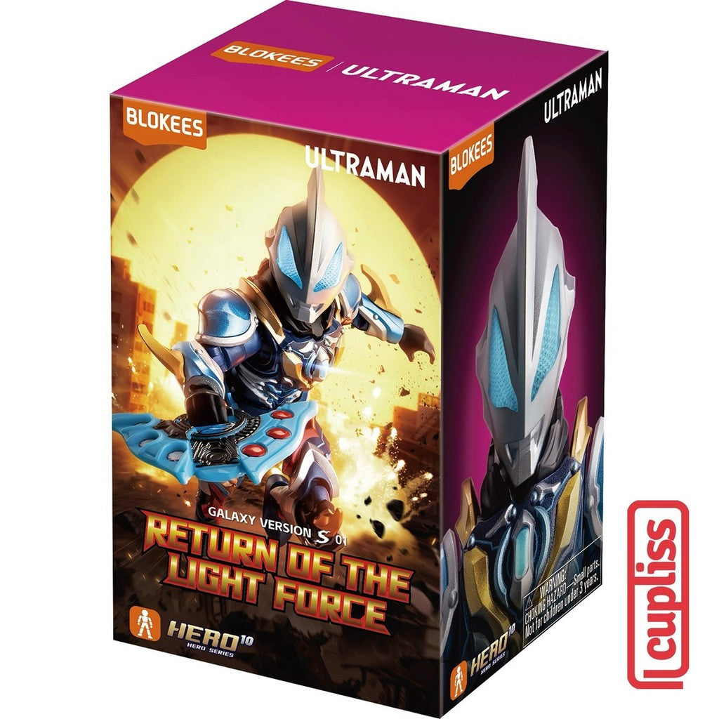 BLOKEES Figure Ultraman Galaxy S Version GVS01 GVS 01 73121 Return of The Light Force