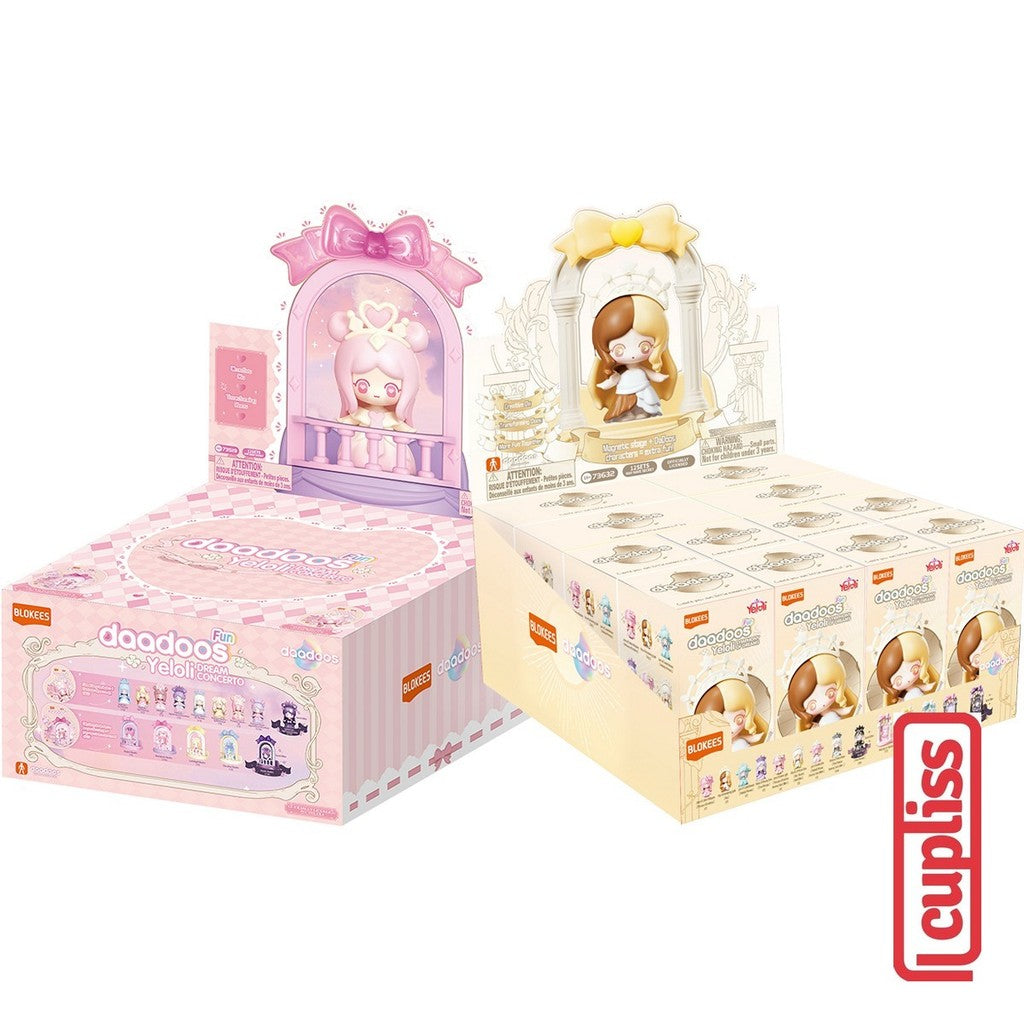 BOX - BLOKEES  Figure Daadoos Yeloli Fun Series 01 02
