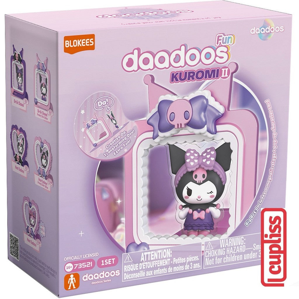 RANDOM -  BLOKEES Figure Daadoos Sanrio Kuromi Fun Series 01 02 73520 73521