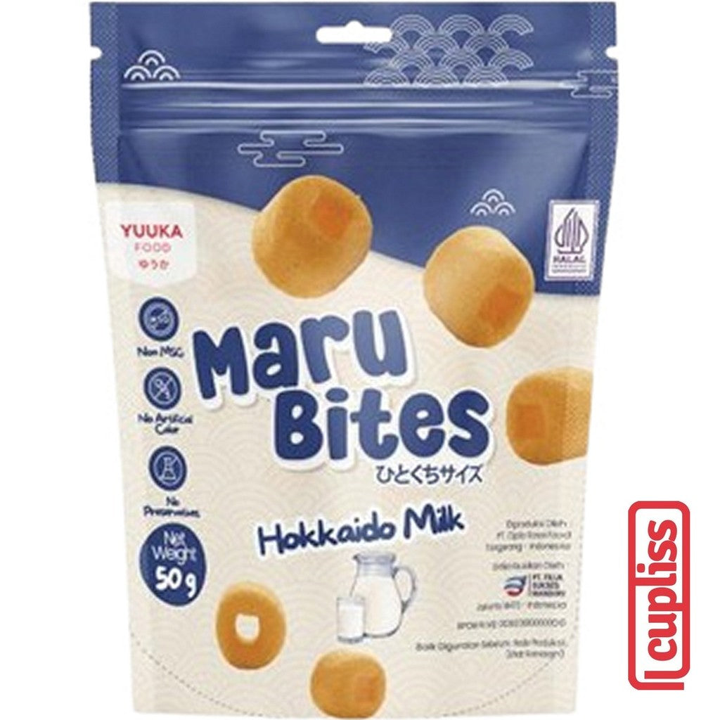 Yuuka Food Maru Bites 50g Japanese Crispy Snack Anak Camilan Sehat