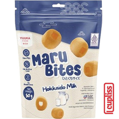 Yuuka Food Maru Bites 50g Japanese Crispy Snack Anak Camilan Sehat