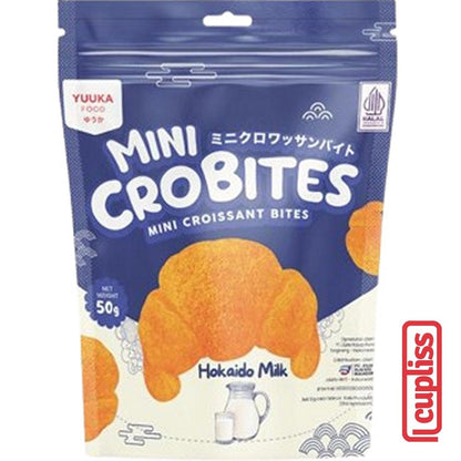 Yuuka Food Mini CroBites 50g Camilan Kroisan Snack Anak Croissant
