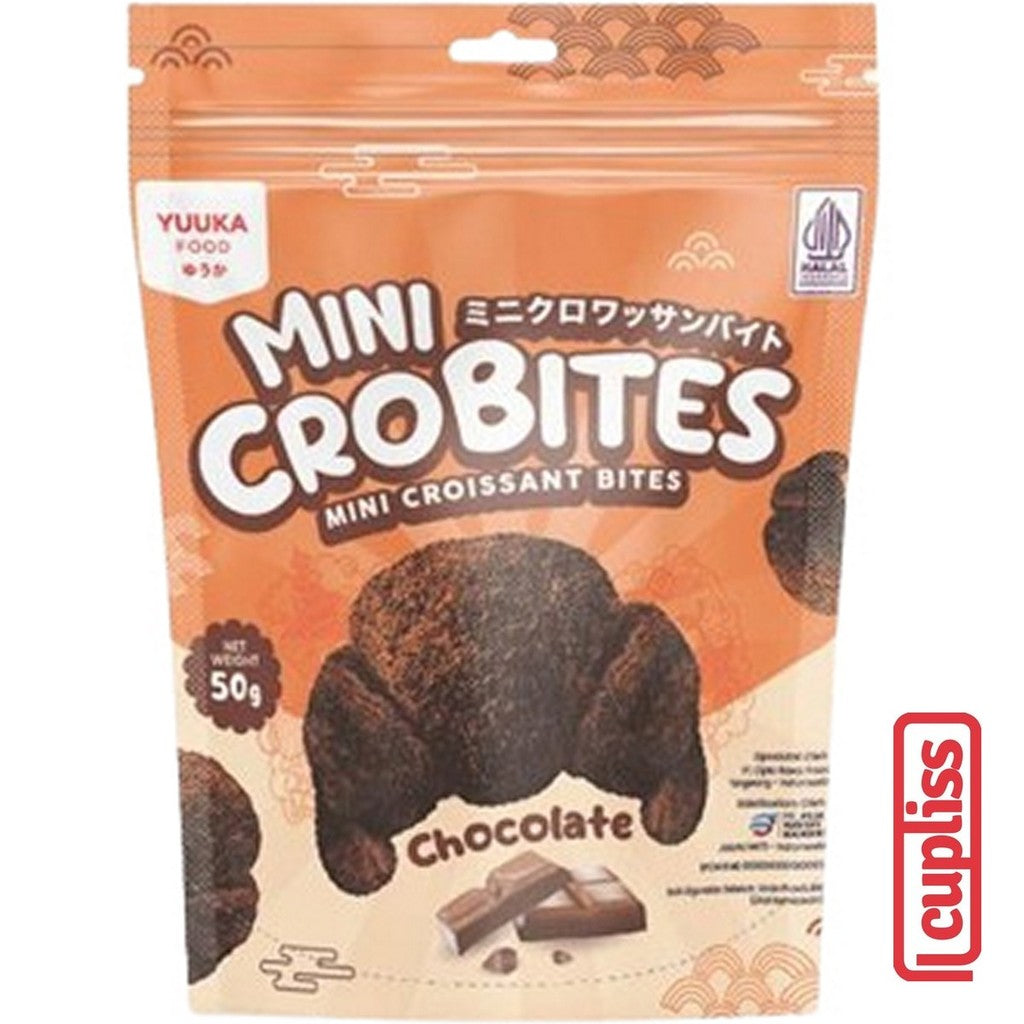 Yuuka Food Mini CroBites 50g Camilan Kroisan Snack Anak Croissant