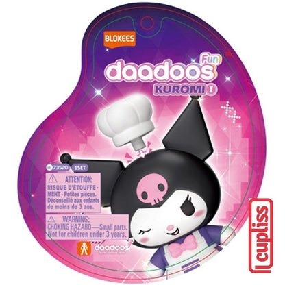 RANDOM -  BLOKEES Figure Daadoos Sanrio Kuromi Fun Series 01 02 73520 73521