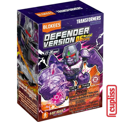 BLOKEES Figure Transformers 71406 Defender Version 06 DV06 Brutal Fang
