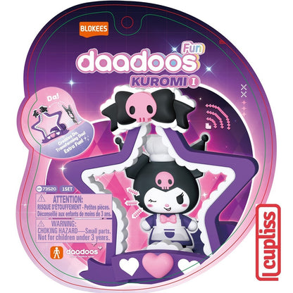 RANDOM -  BLOKEES Figure Daadoos Sanrio Kuromi Fun Series 01 02 73520 73521