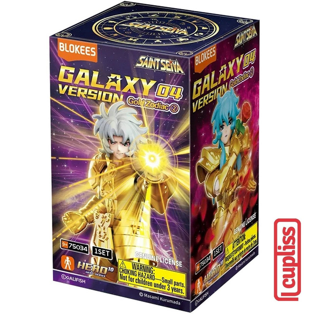 BLOKEES Figure Saint Seiya Galaxy Version GV04 GV 04 75034 Gold Zodiac