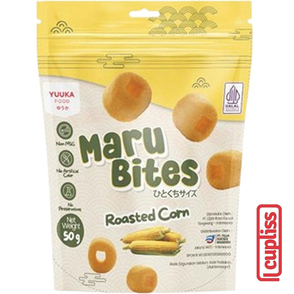 Yuuka Food Maru Bites 50g Japanese Crispy Snack Anak Camilan Sehat