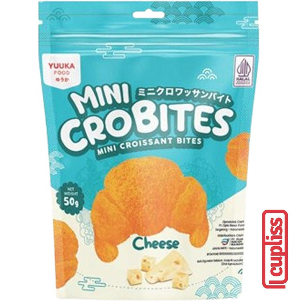 Yuuka Food Mini CroBites 50g Camilan Kroisan Snack Anak Croissant