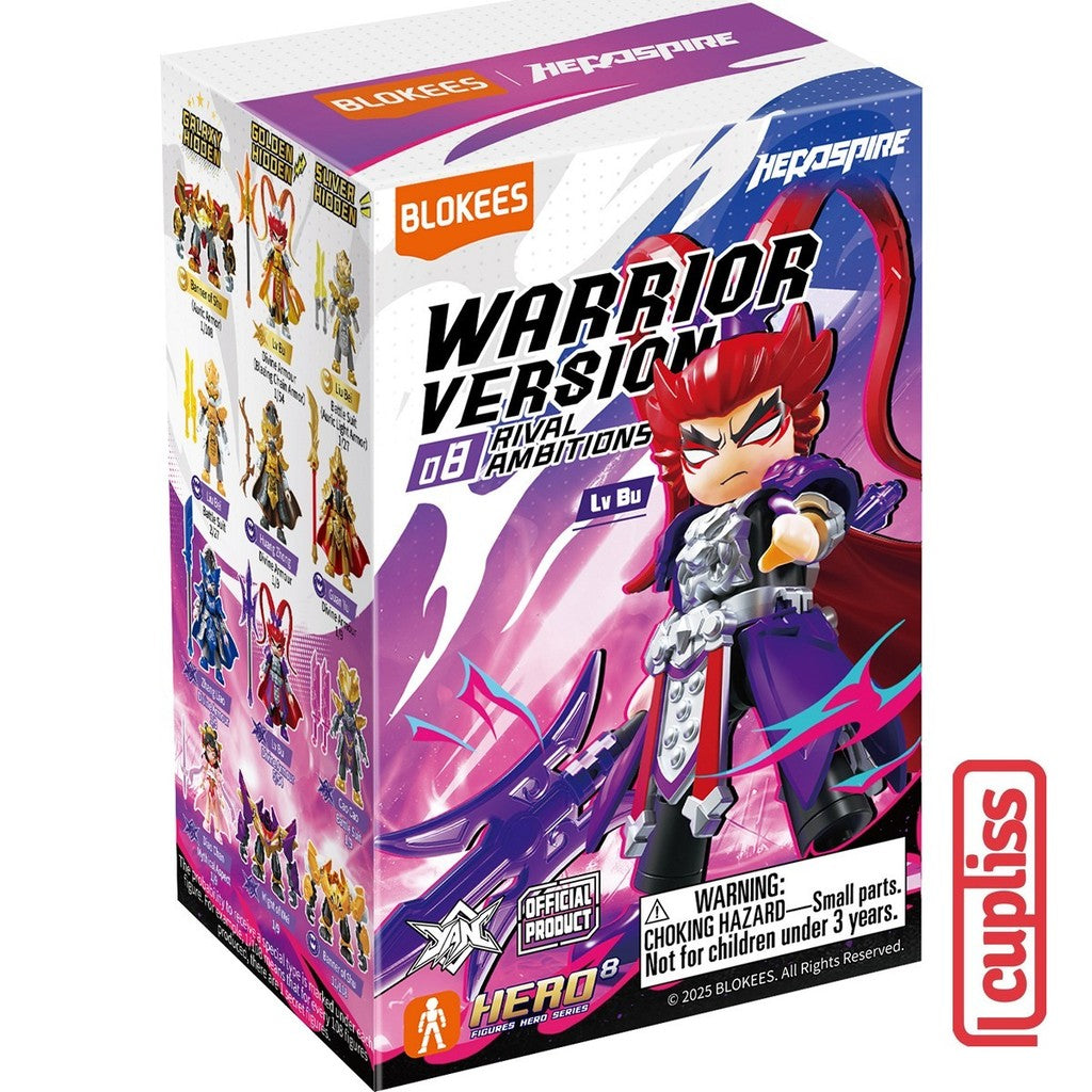 BLOKEES Figure Herospire Hero Infinity Warrior Version WV08 85068 Rival Ambitions